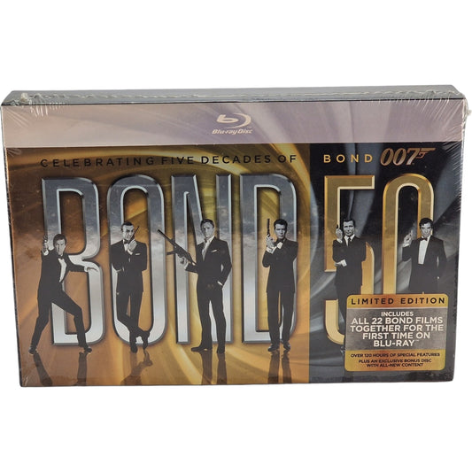 Bond 50: Célébration de cinq décennies James Bond 007 (Blu-ray 23-Disc) Zone A