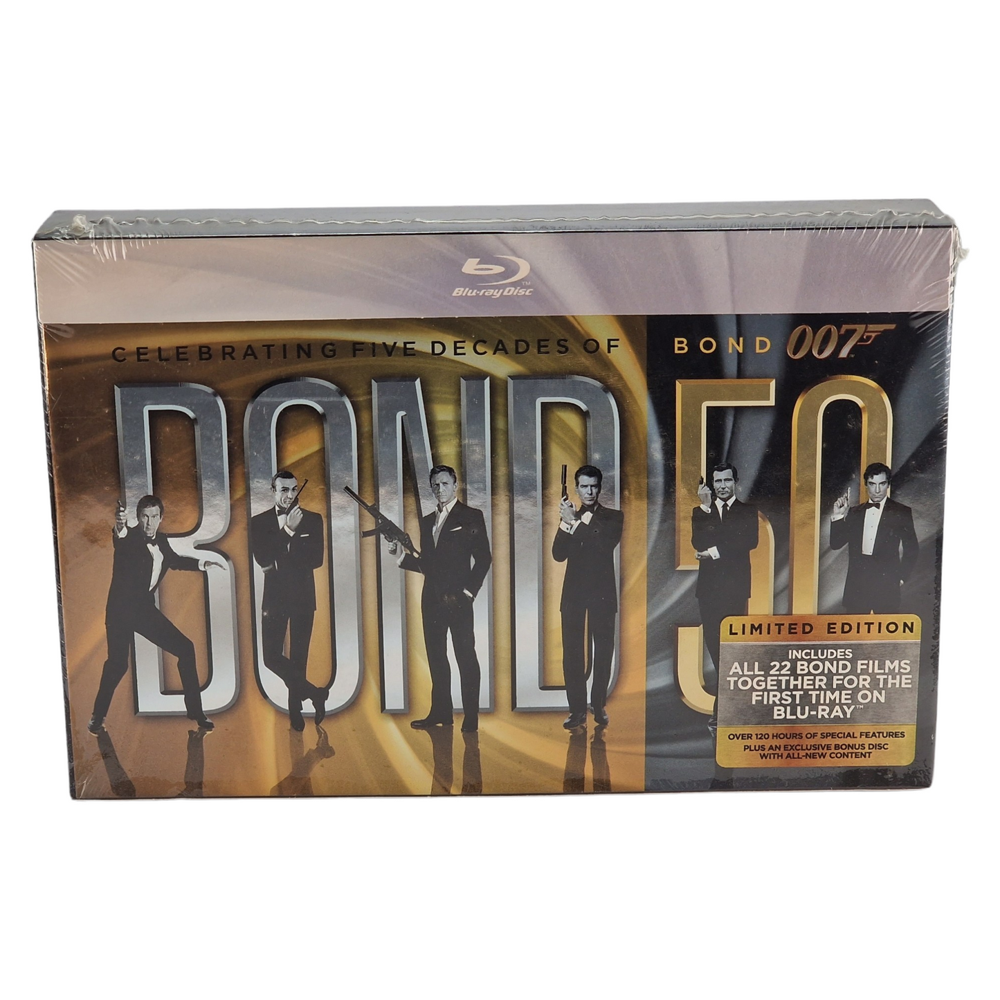 Bond 50: Célébration de cinq décennies James Bond 007 (Blu-ray 23-Disc) Zone A