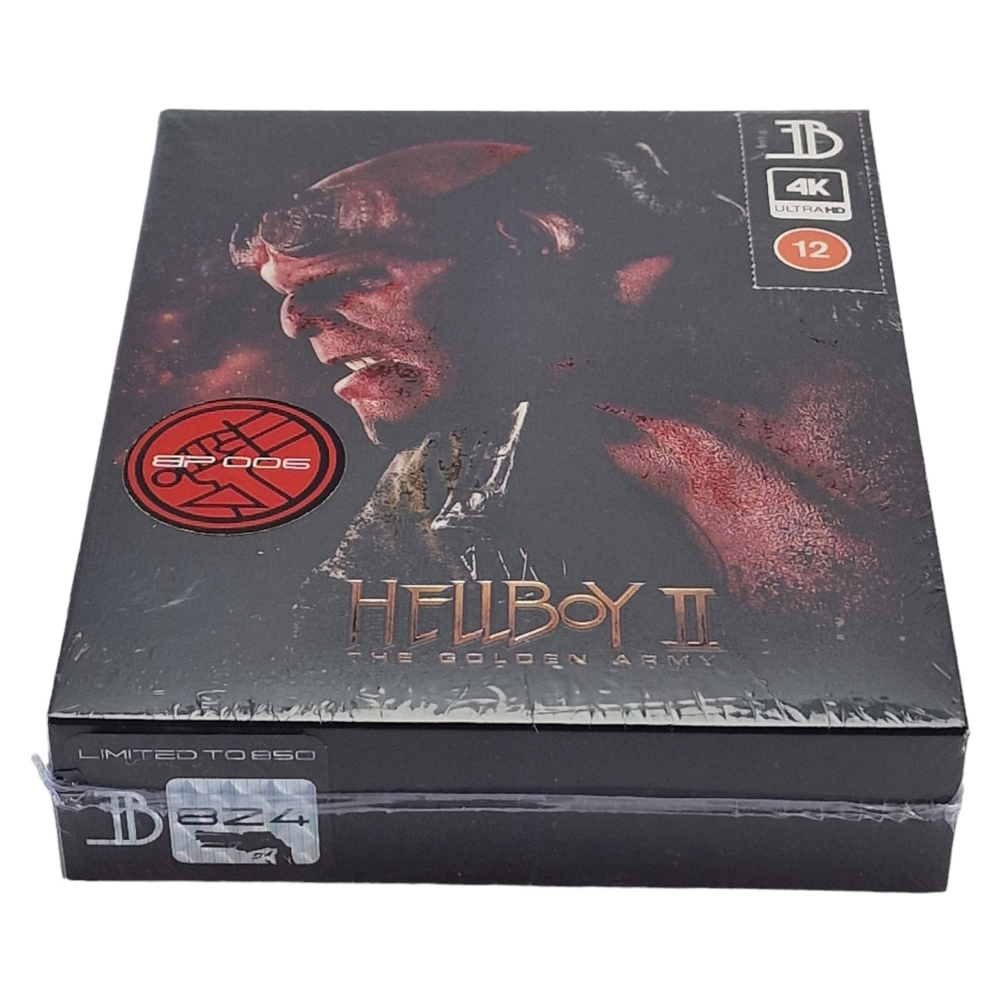 Hellboy II: The Golden Army 4K Blu-ray Steelbook EverythingBlu édition Limitée 850  Zone Free  VF