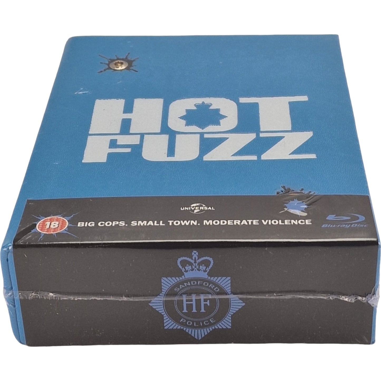 Hot Fuzz Blu-ray Steelbook Lenticulaire EverythingBlu édition Limitée 870 Zone B VF