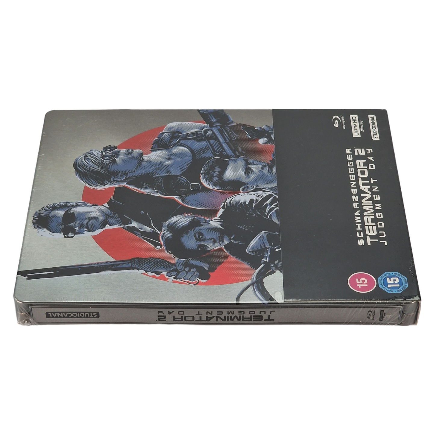 Terminator 2: Judgment Day 4K Ultra HD +3D +Blu-ray SteelBook Zavvi Zone B