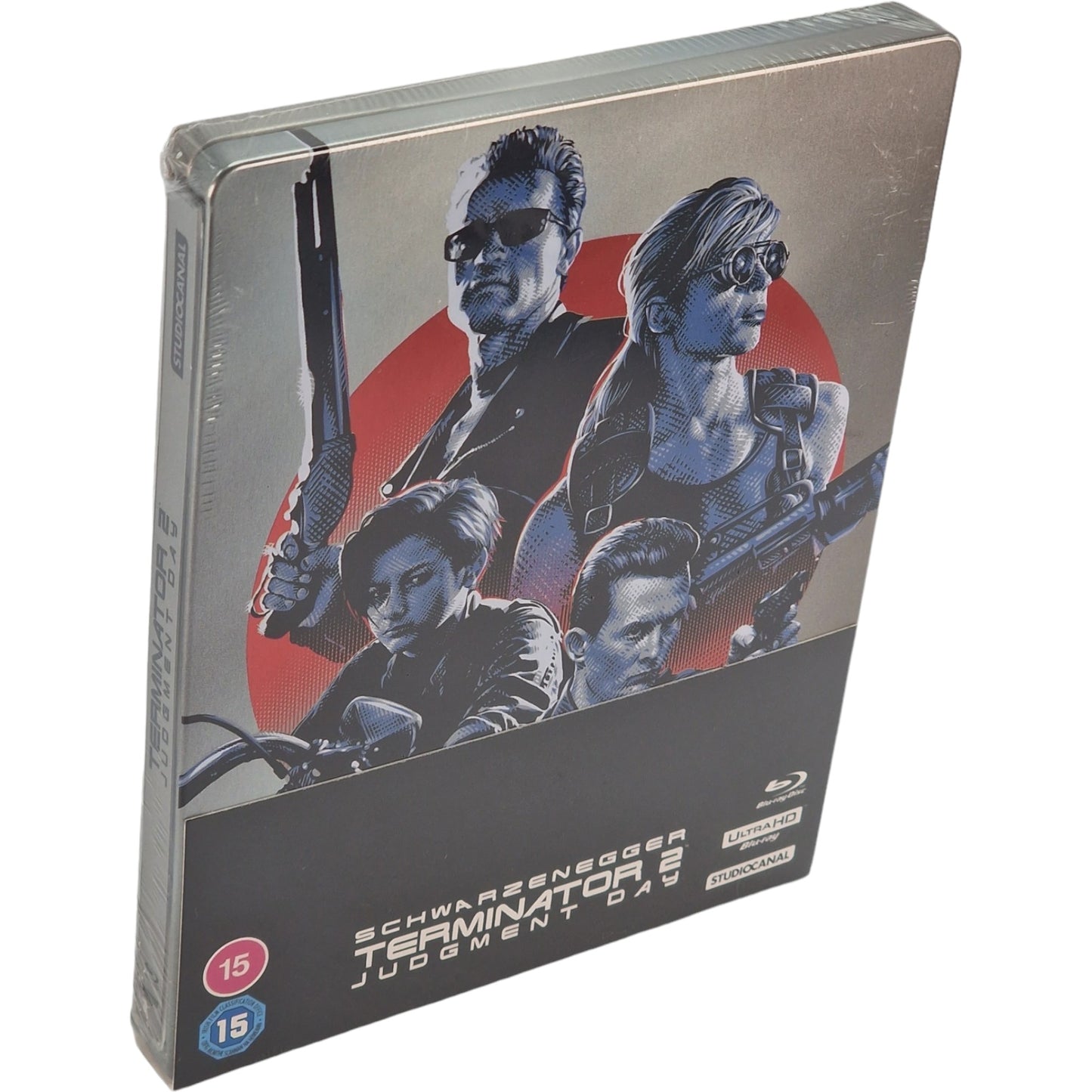 Terminator 2: Judgment Day 4K Ultra HD +3D +Blu-ray SteelBook Zavvi Zone B