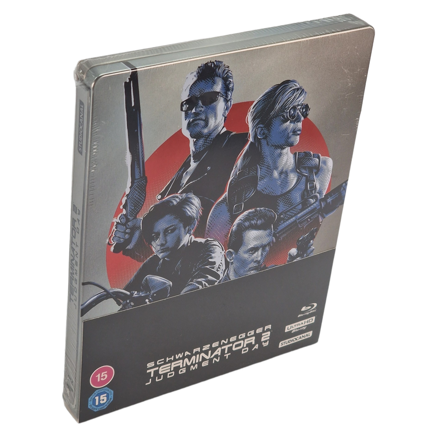 Terminator 2: Judgment Day 4K Ultra HD +3D +Blu-ray SteelBook Zavvi Zone B