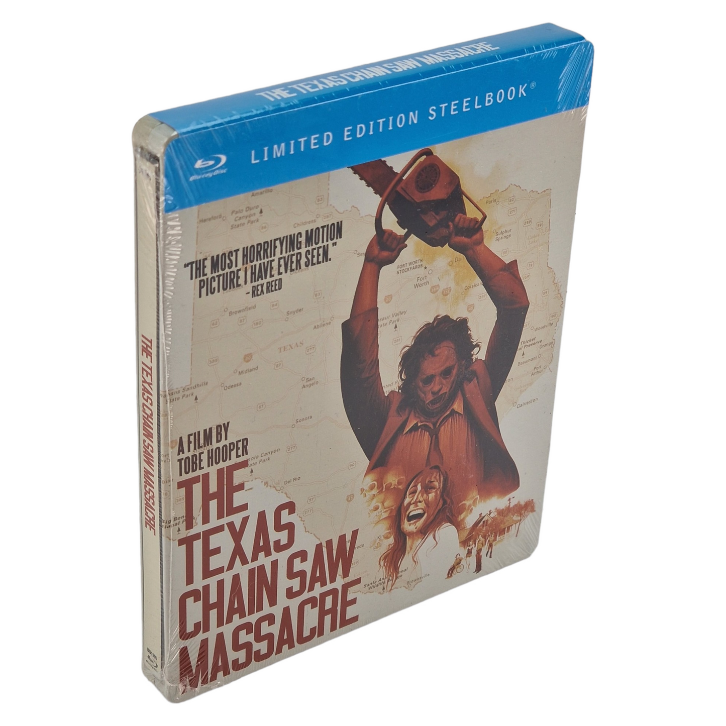 Massacre à la tronçonneuse - Blu-ray SteelBook édition 40ème Anniversaire  Region A__VO