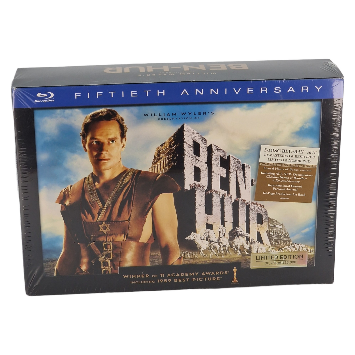 Ben-Hur Blu-ray Édition Collector Ultime Coffret 2011 Region Libre VF