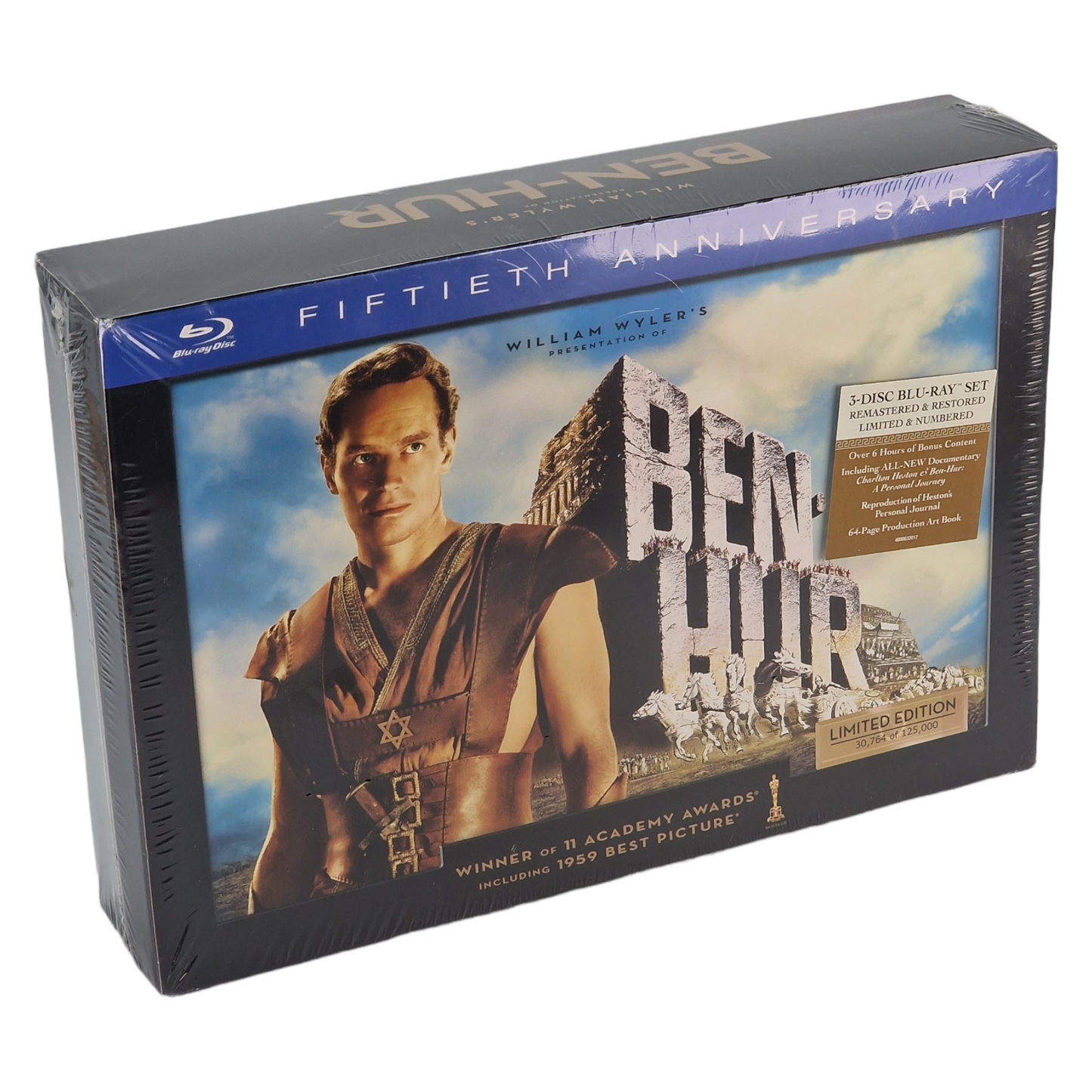 Ben-Hur Blu-ray Édition Collector Ultime Coffret 2011 Region Libre VF