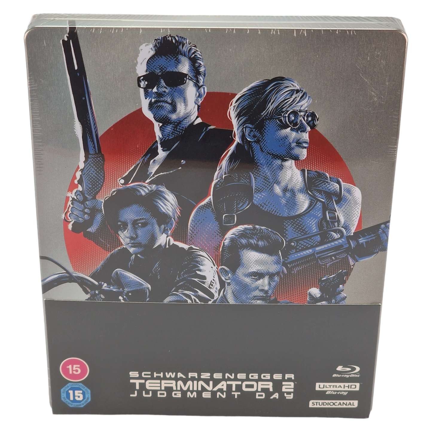 Terminator 2: Judgment Day 4K Ultra HD +3D +Blu-ray SteelBook Zavvi Zone B