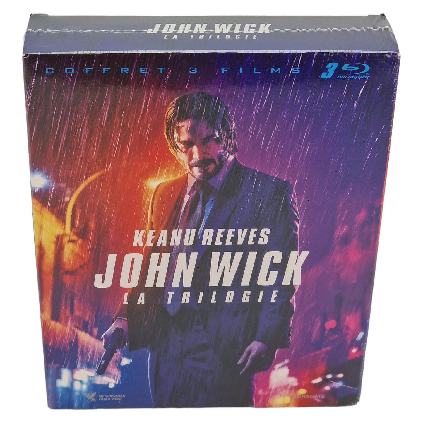 John Wick : Chapitres 1-3 Blu-ray  2014-2019___3 films ___Keanu Reeves