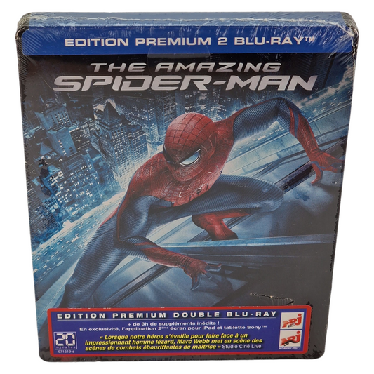 The Amazing Spider-Man Blu-ray + Bonus Steelbook édition Limité 2012 Zone Libre