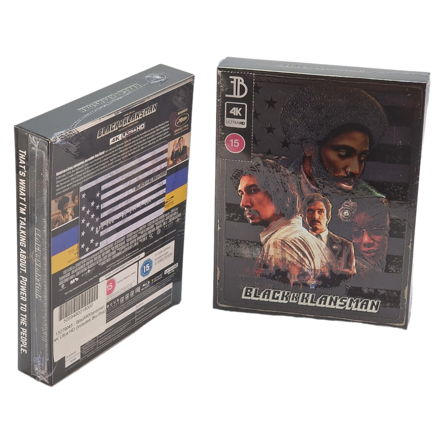 BlacKkKlansman 4K Blu-ray Steelbook EverythingBlu édition Limitée 850  Zone Free