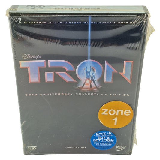 Tron DVD Édition collector 20e anniversaire 2002 US Import  Région 1  VOST/FR