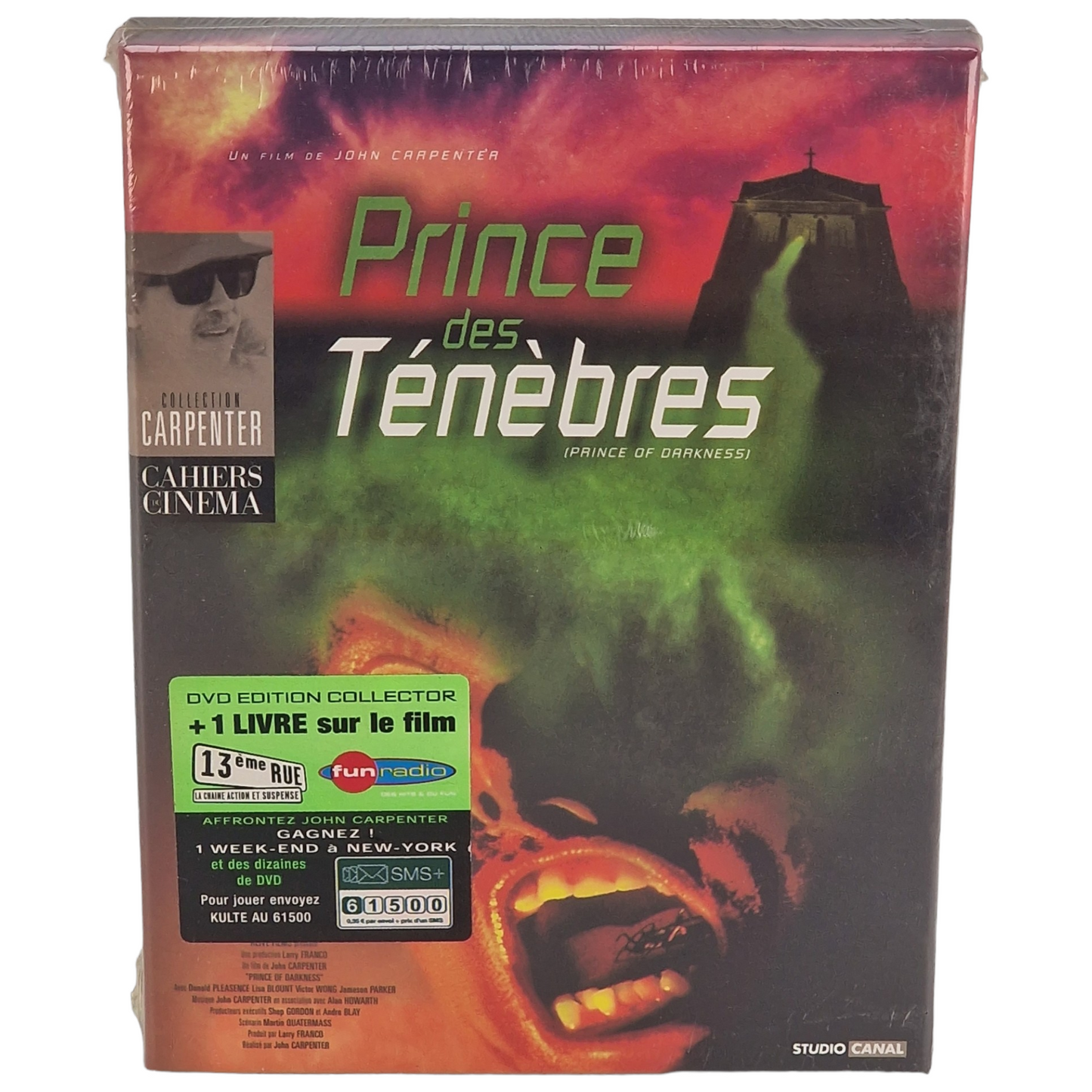 Prince des Ténèbres DVD Prince of Darkness Édition collector avec livre france VF Region 2   2003