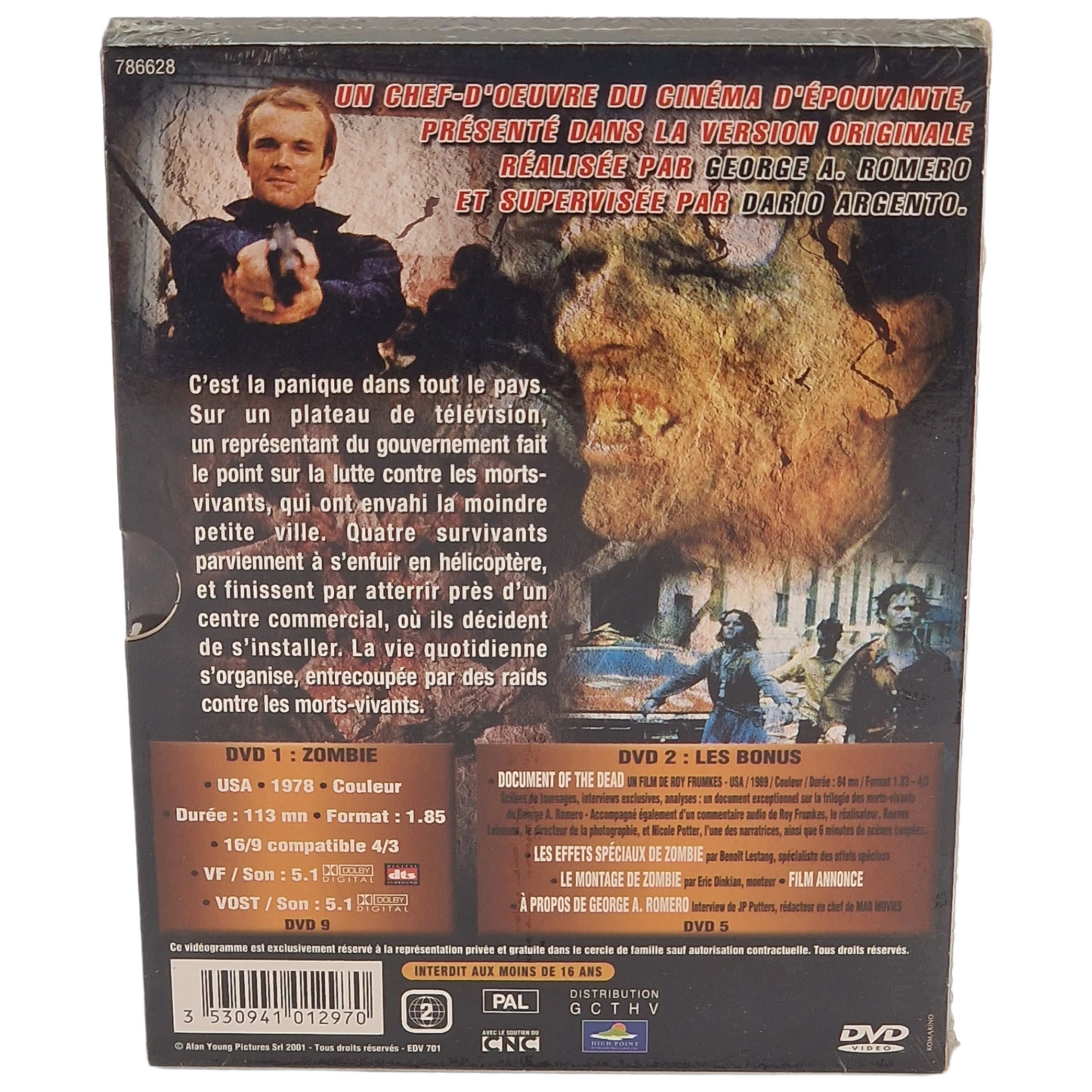 Zombie - Édition Collector DVD France Zone 2