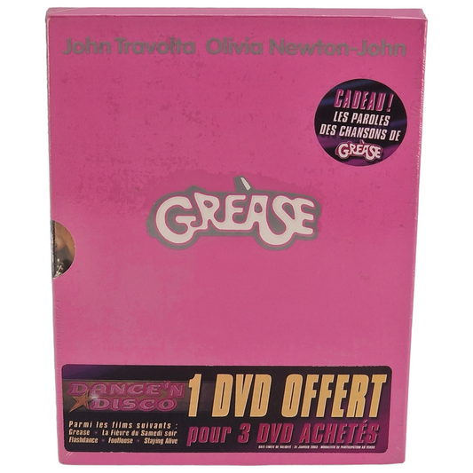 Grease DVD + livret  France Zone 2