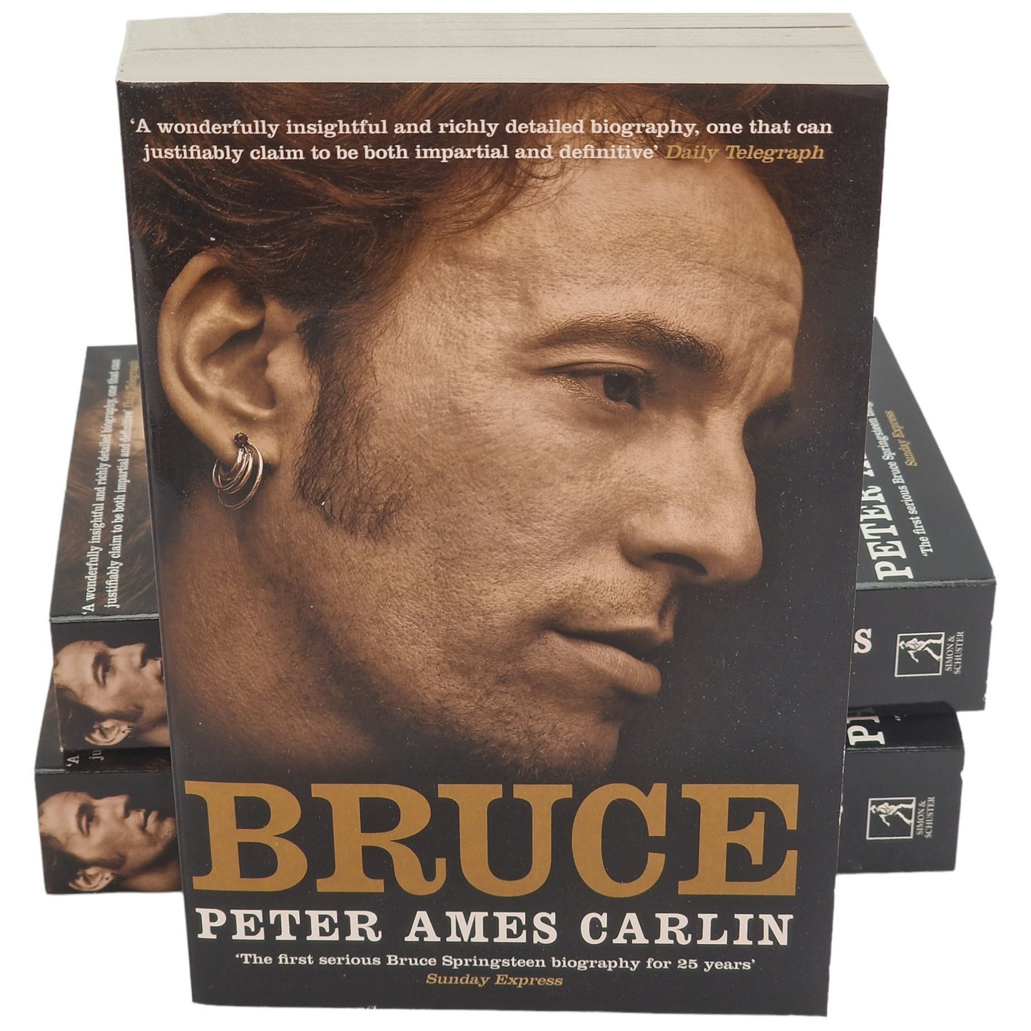 Livre Bruce - Bruce Springsteen Peter Ames Carlin "Anglais"