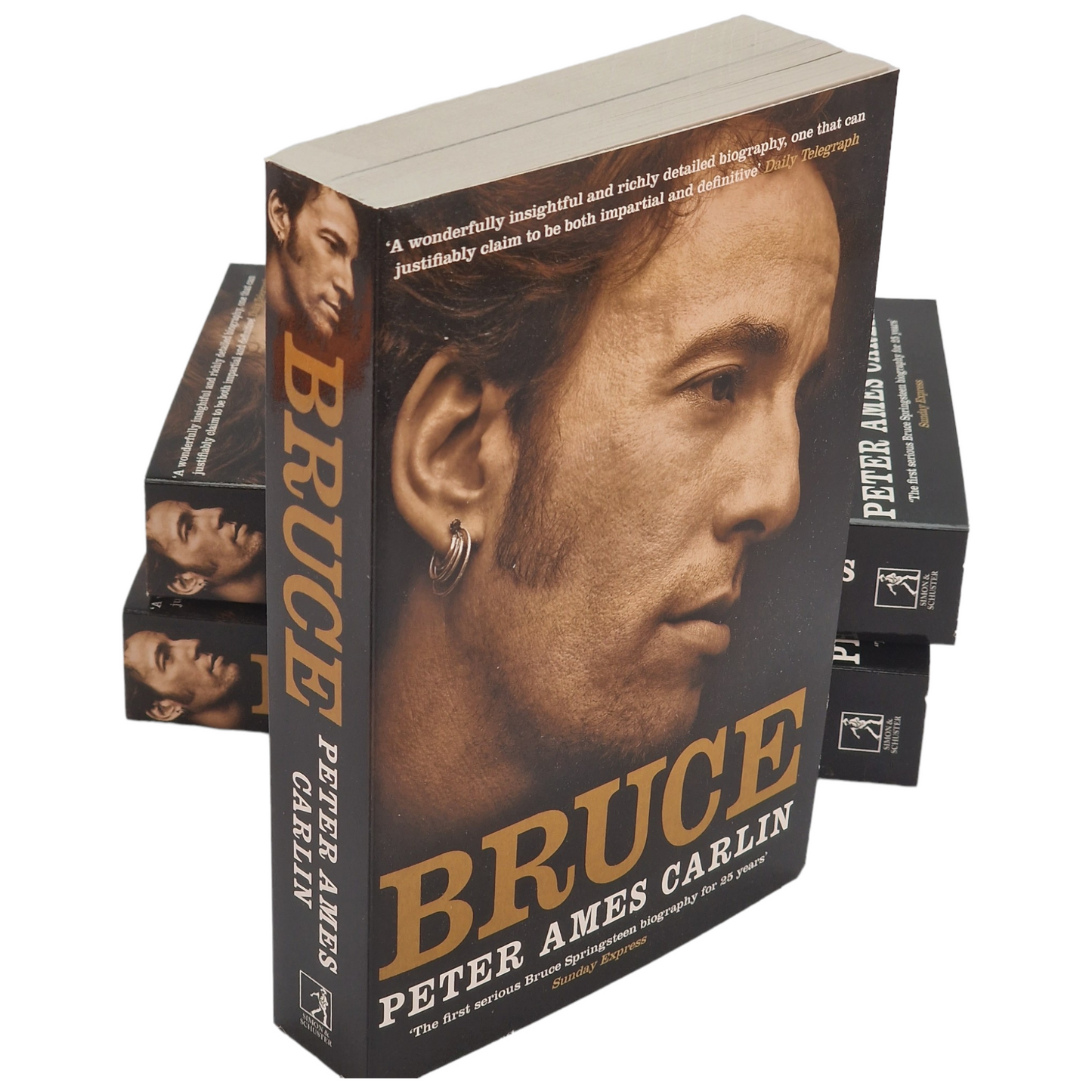 Livre Bruce - Bruce Springsteen Peter Ames Carlin "Anglais"