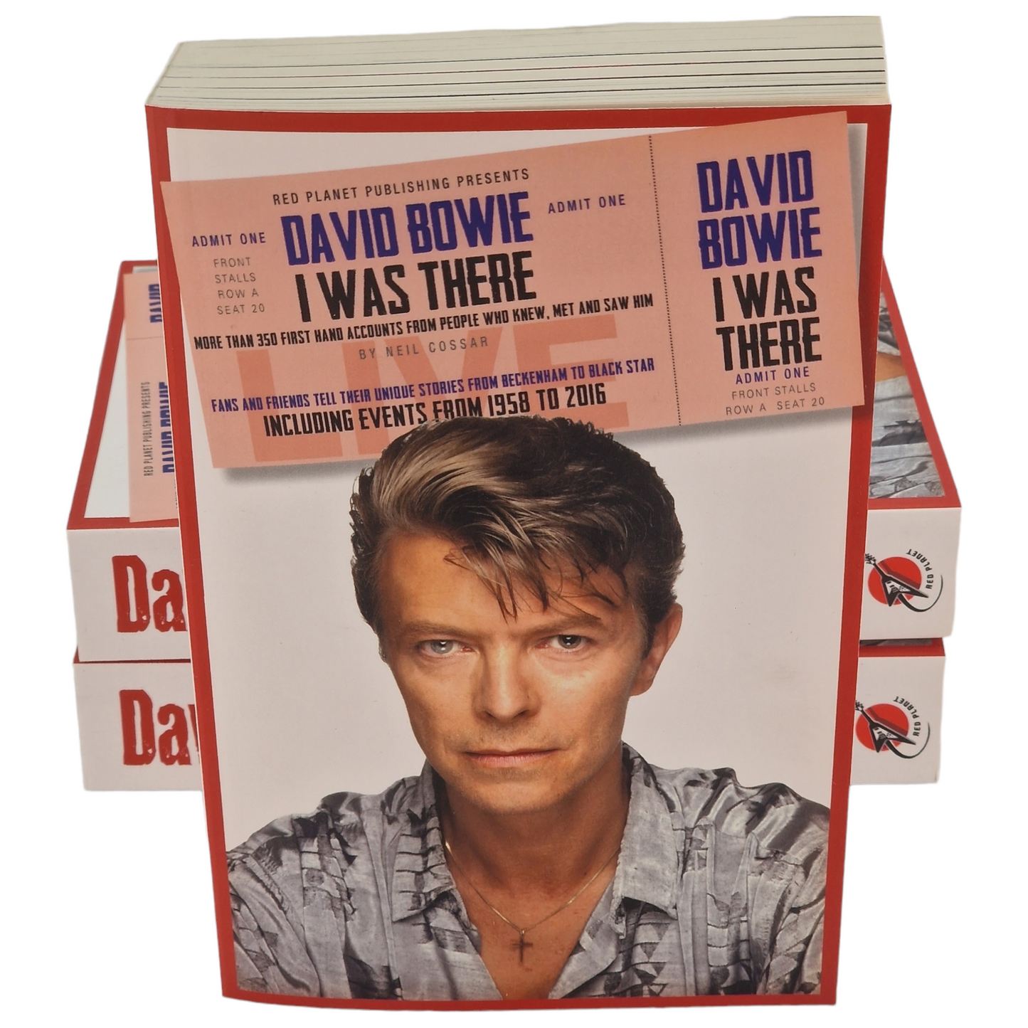 Livre David Bowie I Was There - Neil Cossar "Anglais"