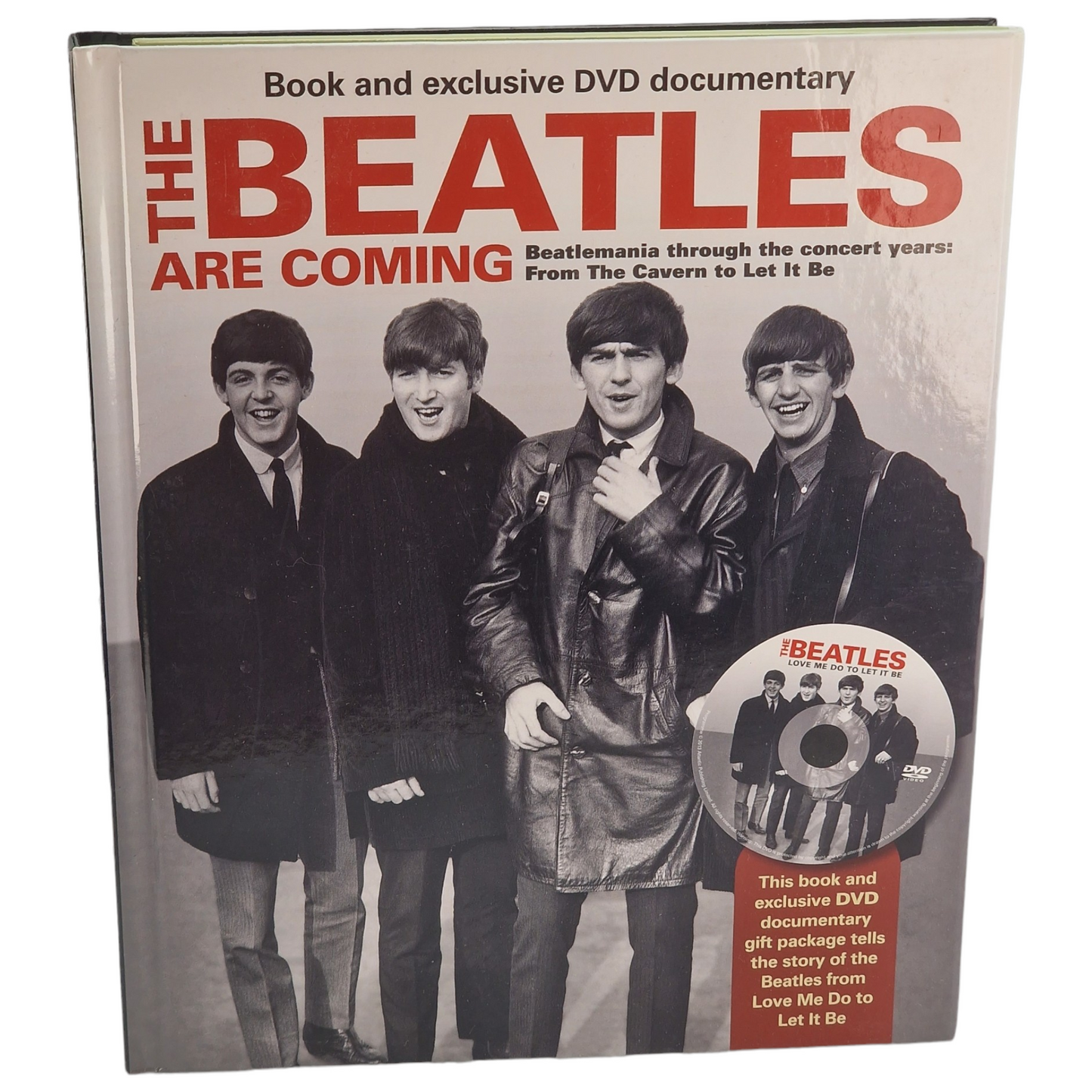 Livre Les Beatles arrivent (livre et documentaire DVD exclusif) "Anglais"