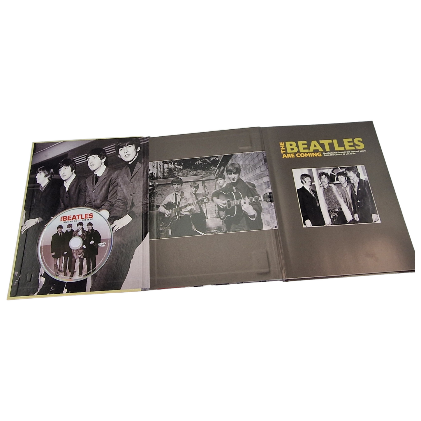 Livre Les Beatles arrivent (livre et documentaire DVD exclusif) "Anglais"