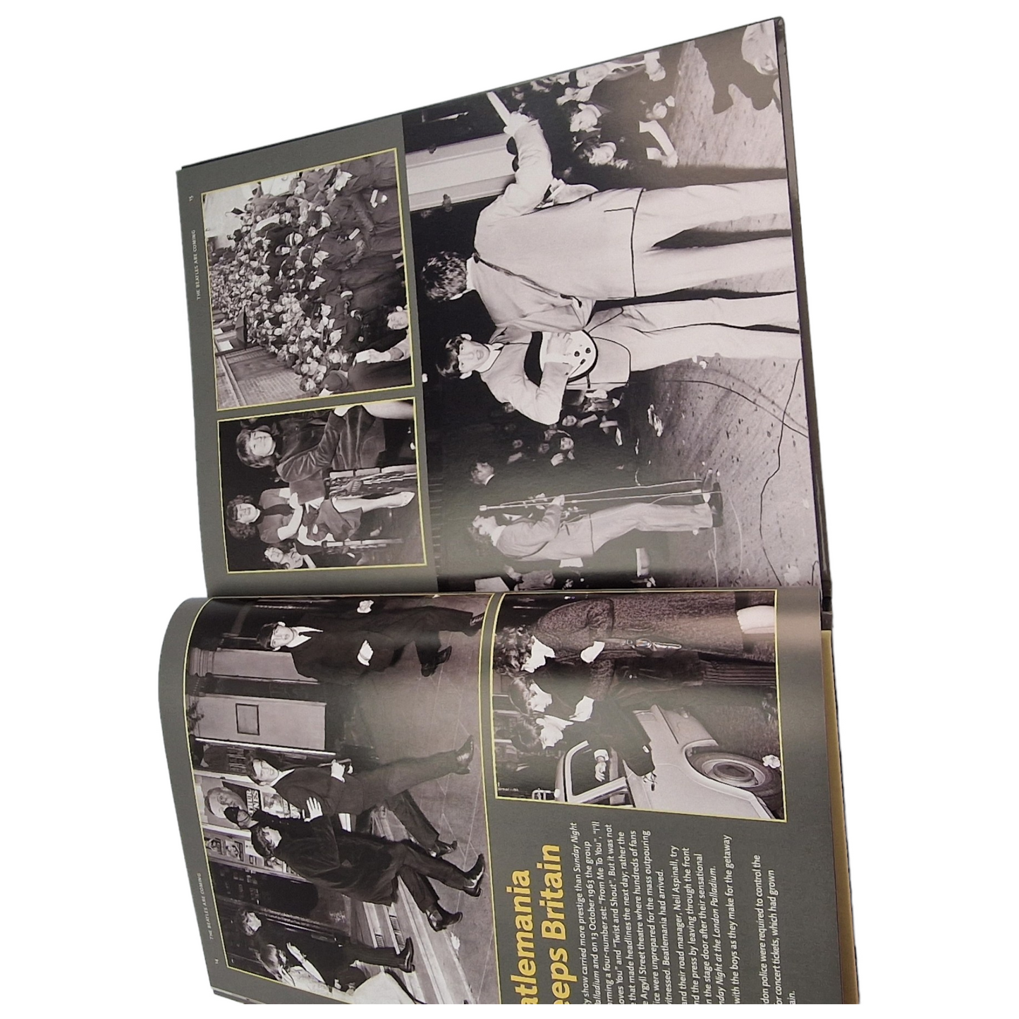 Livre Les Beatles arrivent (livre et documentaire DVD exclusif) "Anglais"