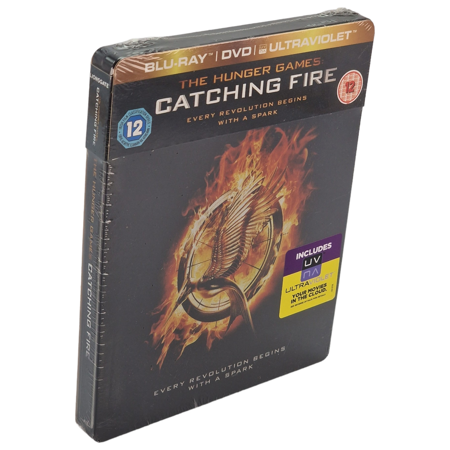 The Hunger Games: Catching Fire Blu-ray Steelbook UK Zone Free VF