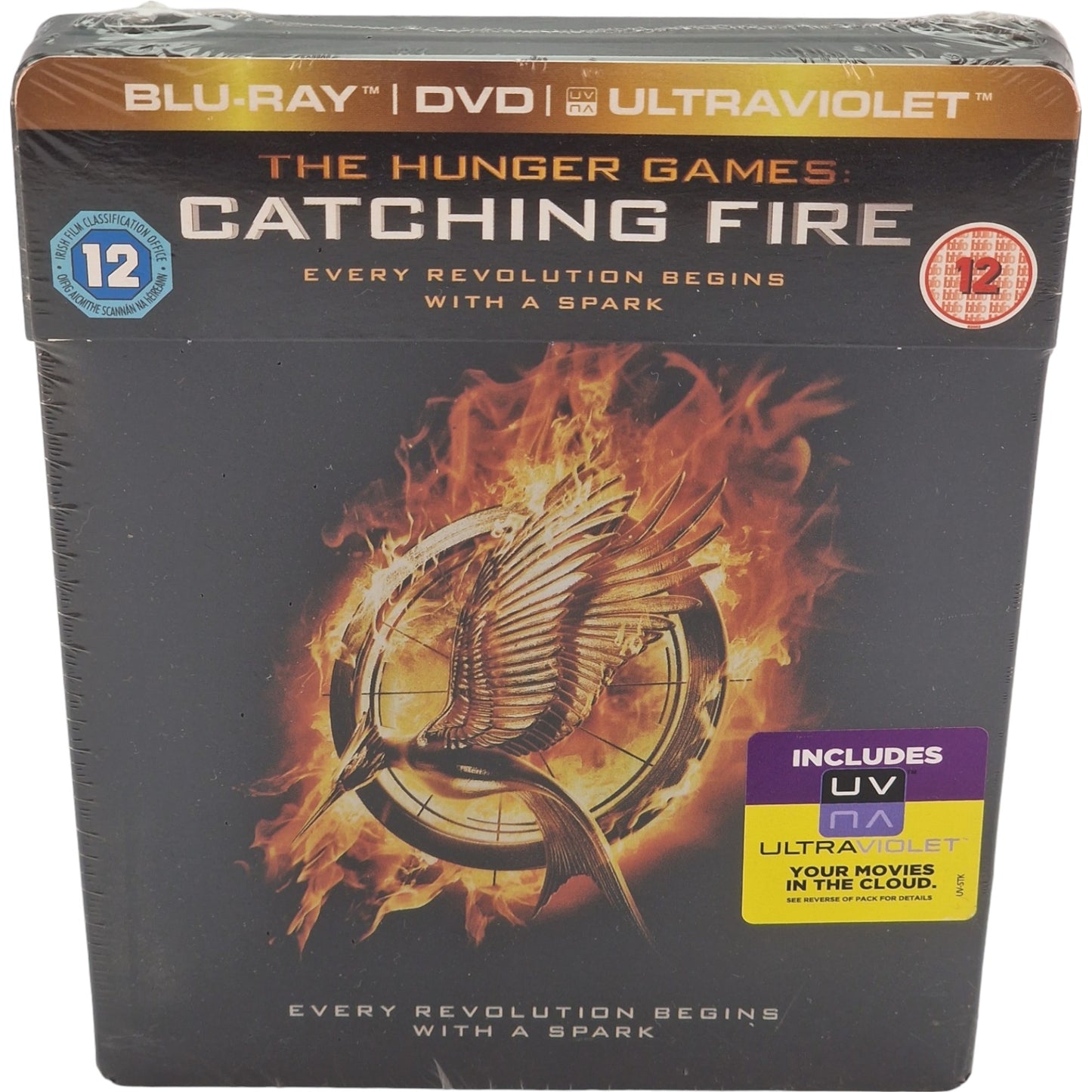 The Hunger Games: Catching Fire Blu-ray Steelbook UK Zone Free VF