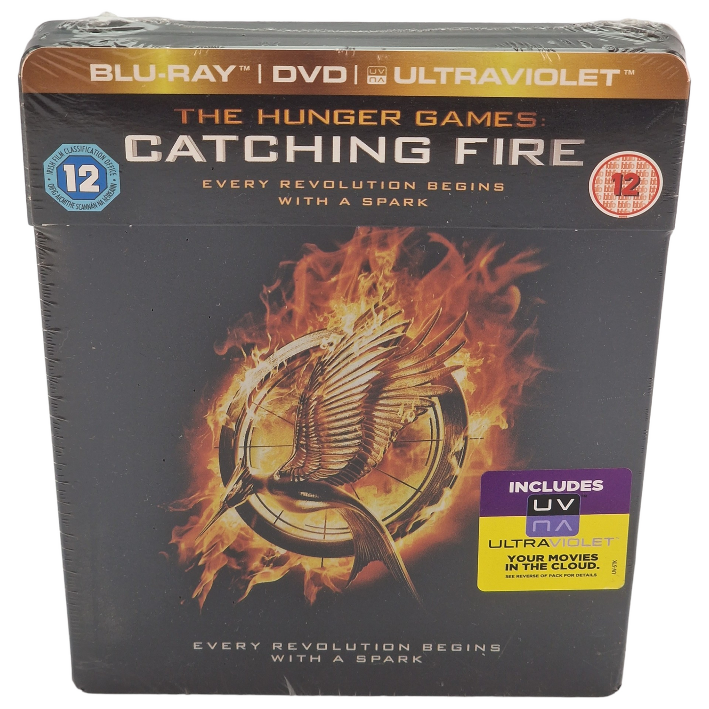 The Hunger Games: Catching Fire Blu-ray Steelbook UK Zone Free VF