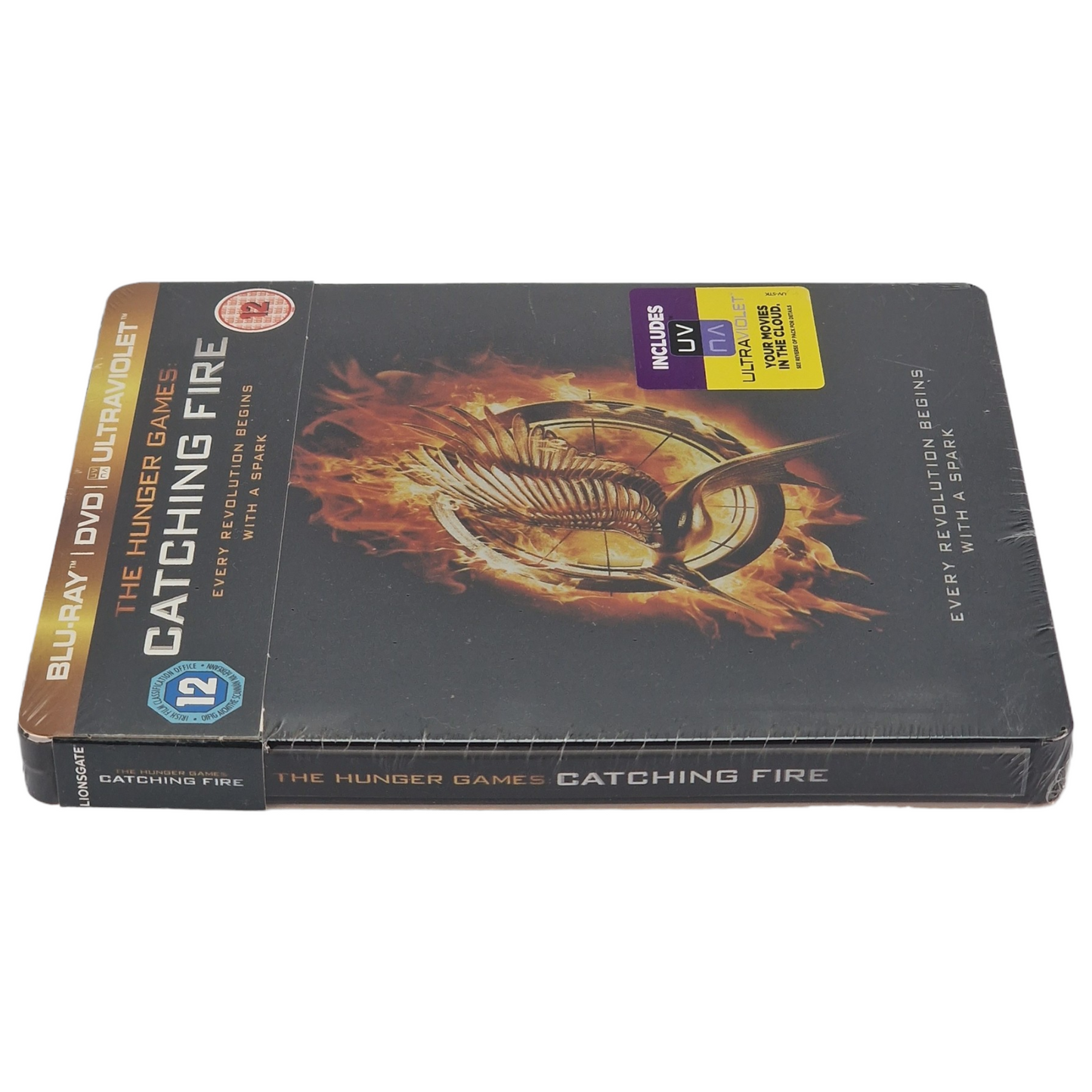 The Hunger Games: Catching Fire Blu-ray Steelbook UK Zone Free VF