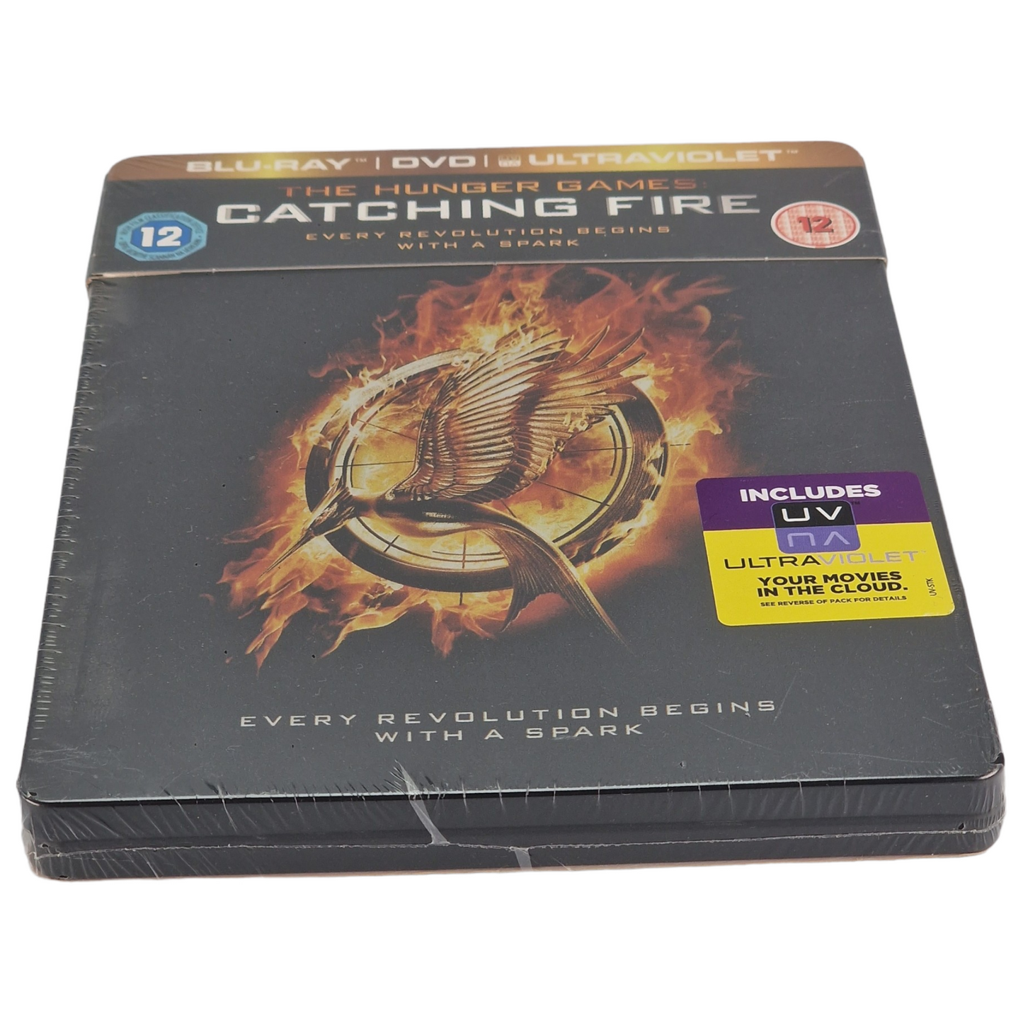 The Hunger Games: Catching Fire Blu-ray Steelbook UK Zone Free VF