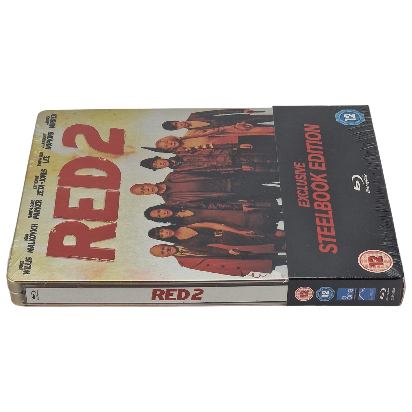 RED 2 Blu-ray Steelbook UK Édition Zone B