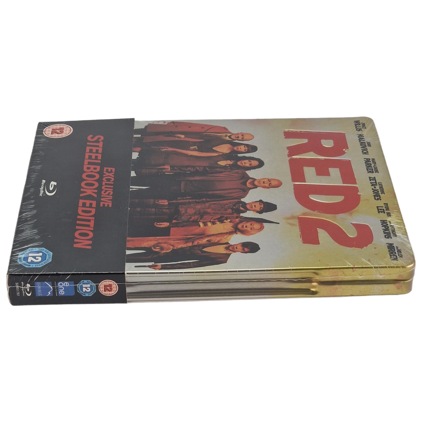 RED 2 Blu-ray Steelbook UK Édition Zone B