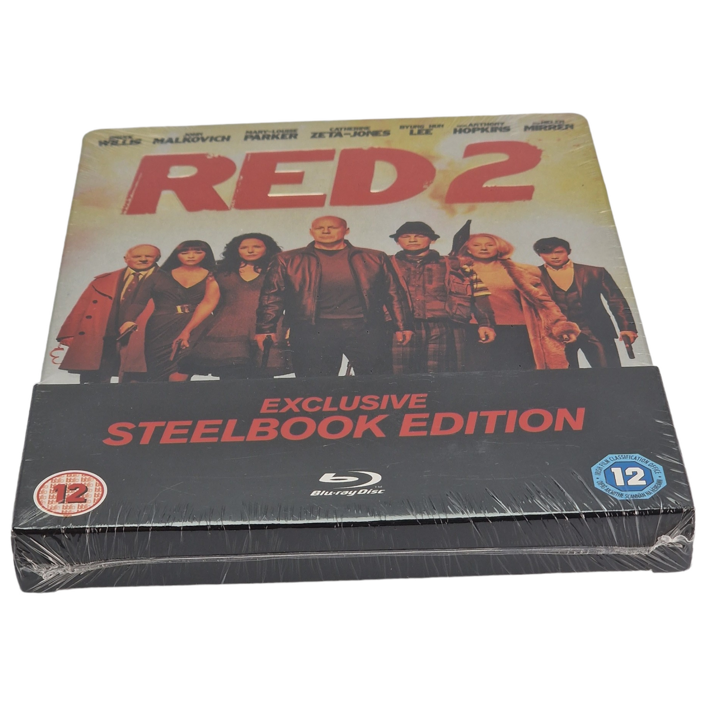 RED 2 Blu-ray Steelbook UK Édition Zone B