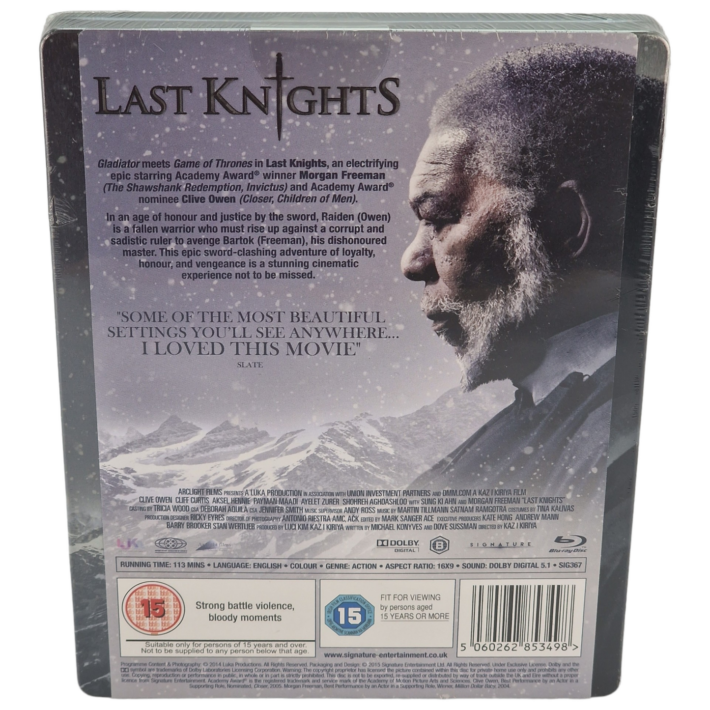 Last Knights Blu-ray Steelbook Zavvi Edition limitée Zone B VO