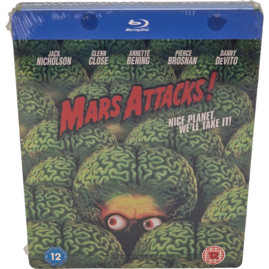 Mars Attacks! Blu-ray  SteelBook Zavvi Edition limitée à 2500 exemplaires Zone  B   VF