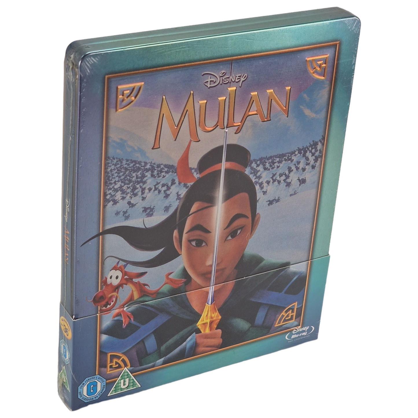 Mulan Blu-ray SteelBook Débossé Zavvi édition Limitée Disney Collection Zone Libre