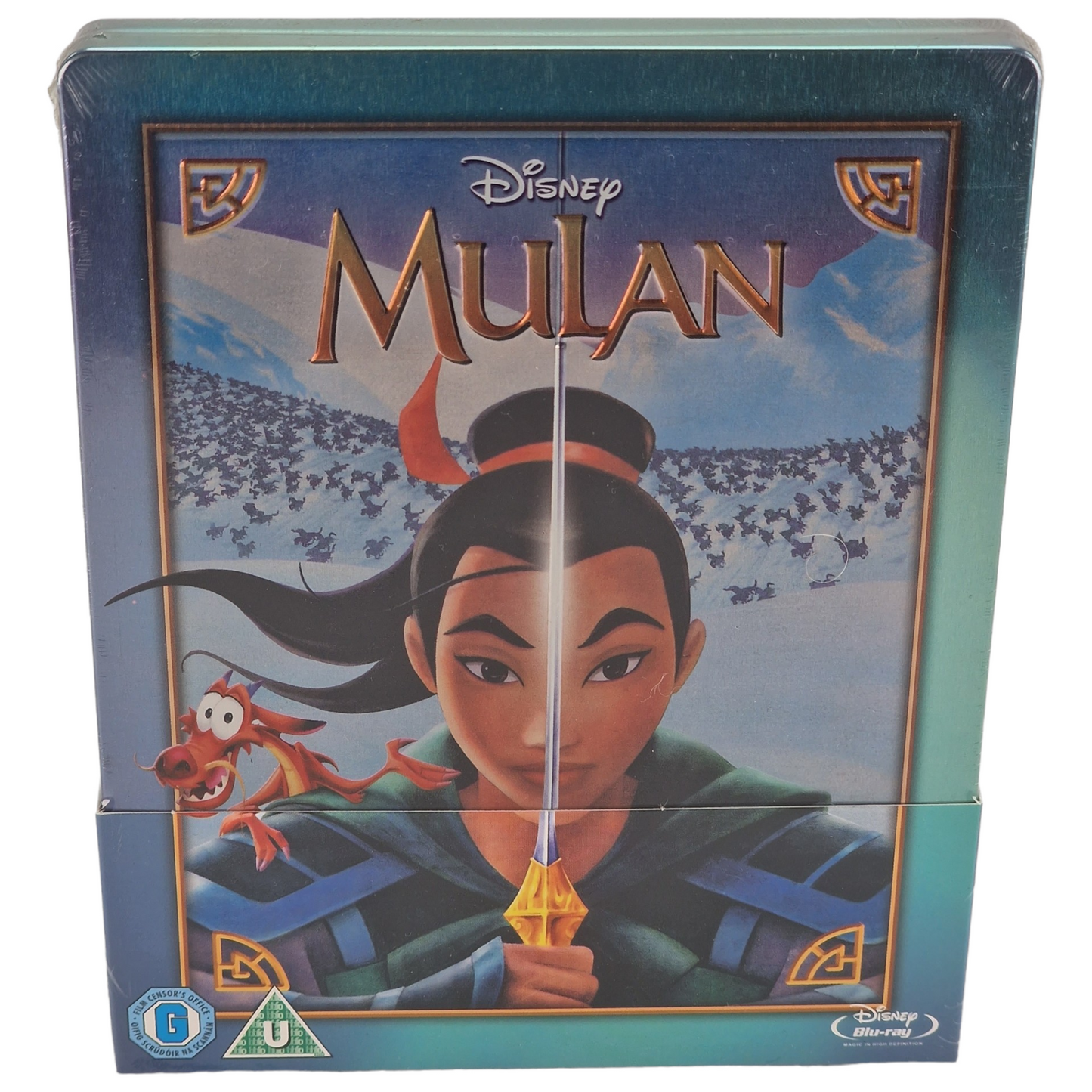 Mulan Blu-ray SteelBook Débossé Zavvi édition Limitée Disney Collection Zone Libre