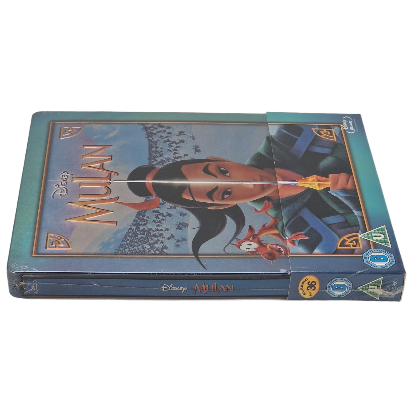 Mulan Blu-ray SteelBook Débossé Zavvi édition Limitée Disney Collection Zone Libre