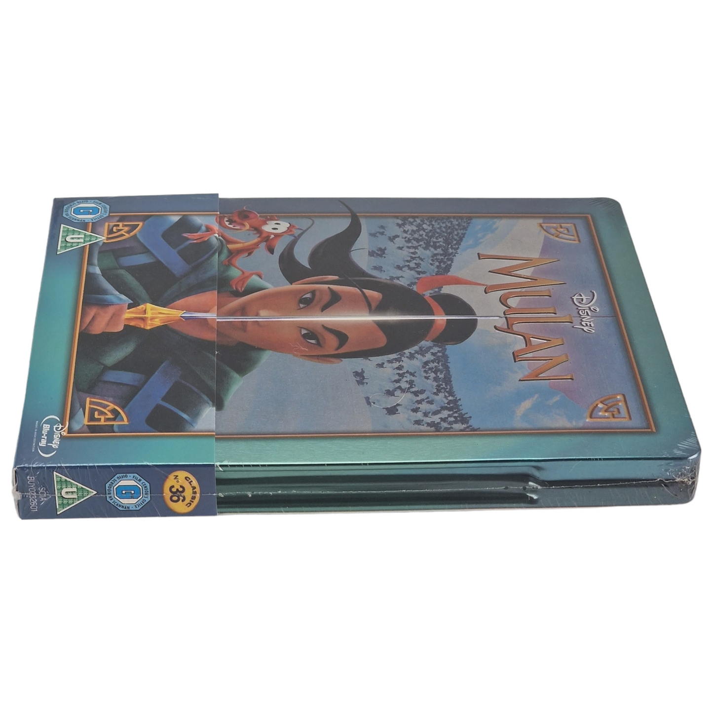 Mulan Blu-ray SteelBook Débossé Zavvi édition Limitée Disney Collection Zone Libre