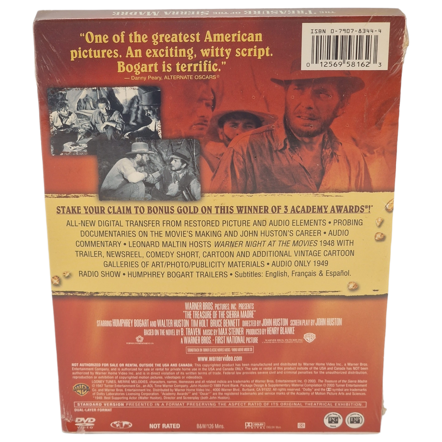 The Treasure of the Sierra Madre Canada Import Zone  1   VO /STFR