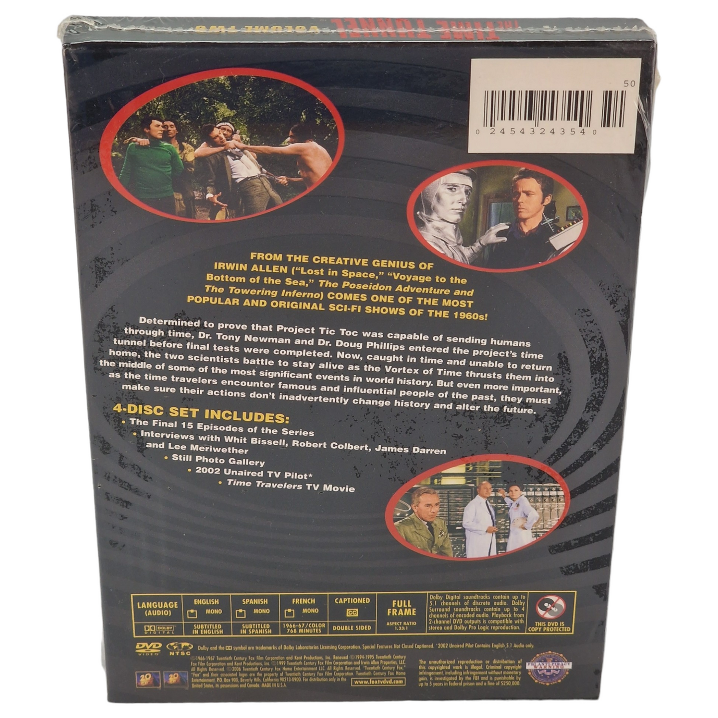 Le tunnel temporel : Volume 2 DVD DigiPack US Import Zone  1   Fr