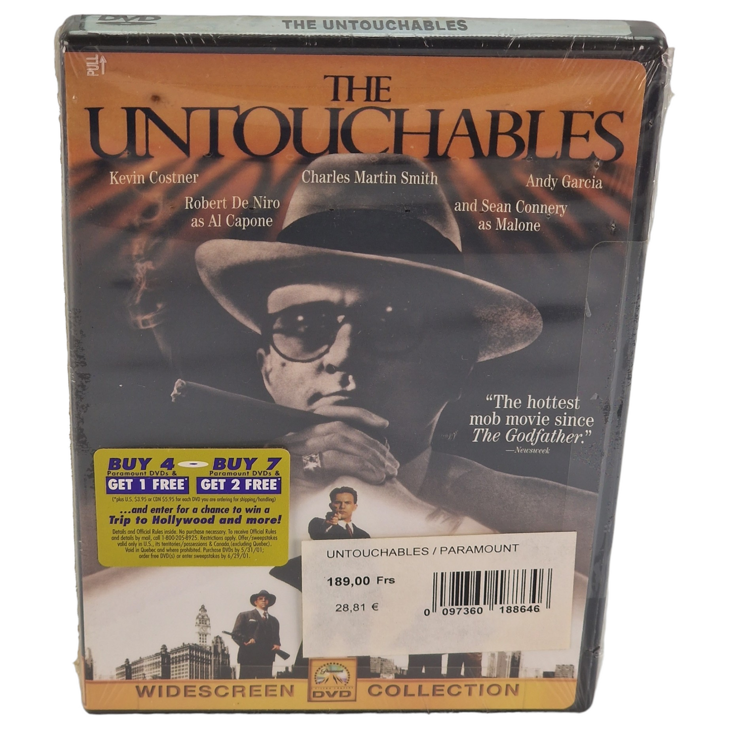 Les incorruptibles  DVD   VF  ___ US Import  Région 1 __2001 Neuf