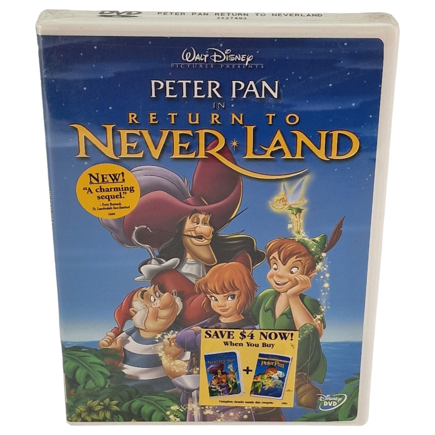 Peter Pan 2 : Retour au Pays imaginaire DVD Édition limitée VF Import US Région 1 -  2002 Neuf