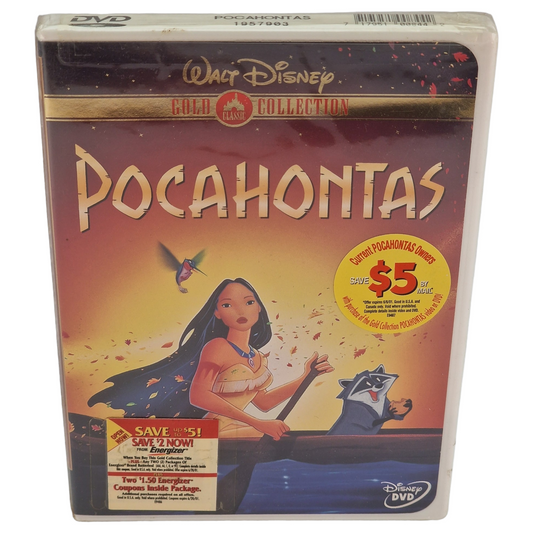 Pocahontas DVD Gold Classic Collection VF Import Canada Région 1 -  2000 Neuf