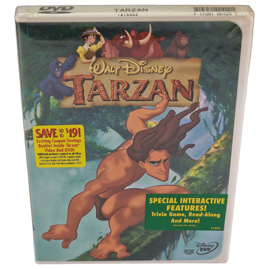 Les Aventures de Bernard et Tarzan DVD Édition limitée VF Import US Région 1 -  2000 Neuf