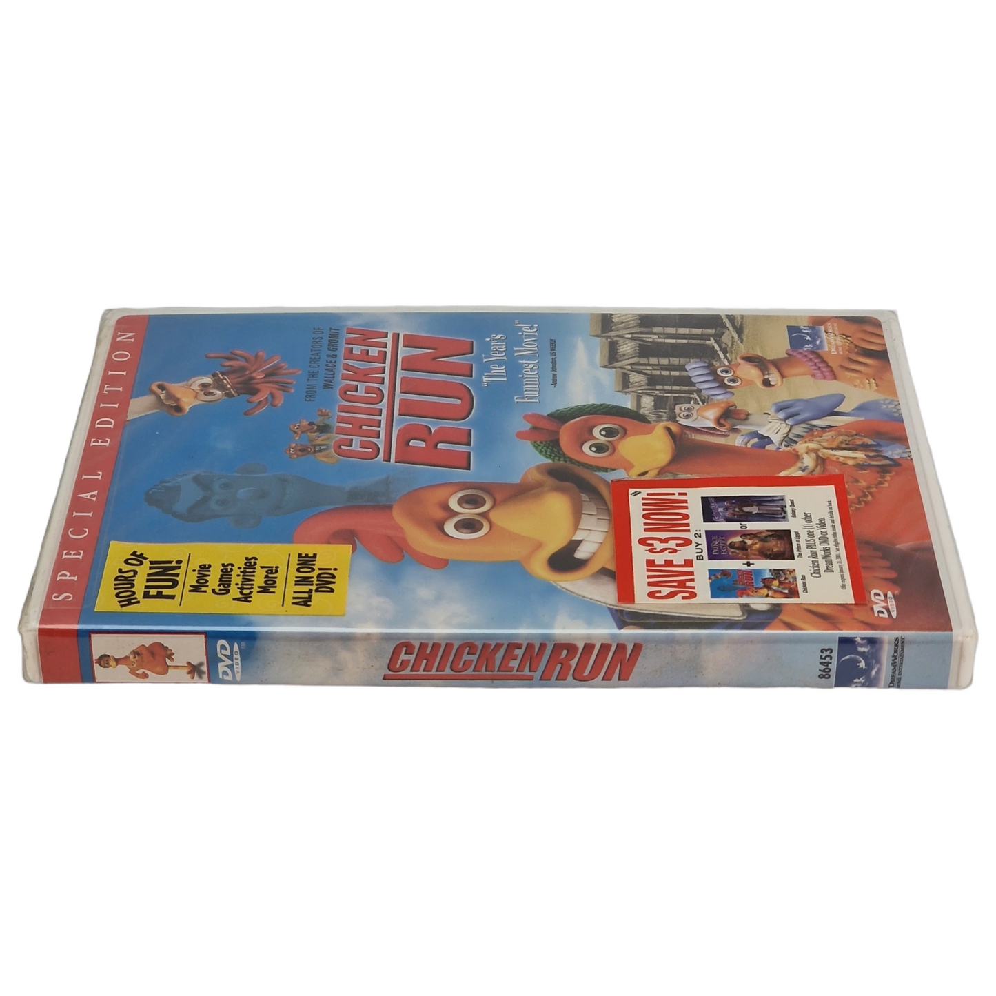 Chicken Run DVD édition limitée VF Import US Région 1 -  2000 Neuf