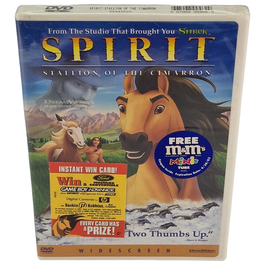 Spirit, l'étalon des plaines DVD Édition limitée VF Import US Région 1 -  2002 Neuf