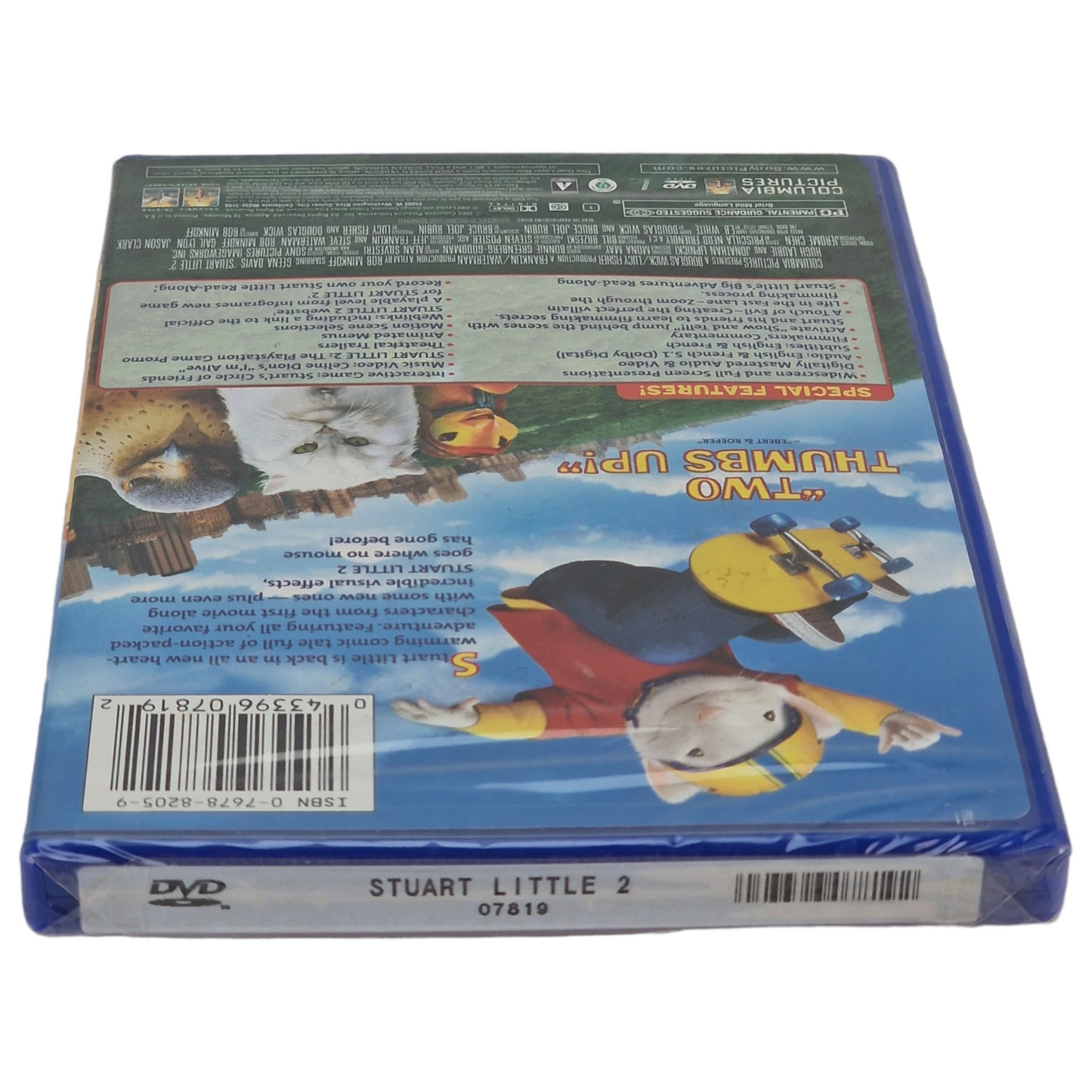 Stuart Little 2 DVD édition limitée VF Import US Région 1 -  2002 Neuf