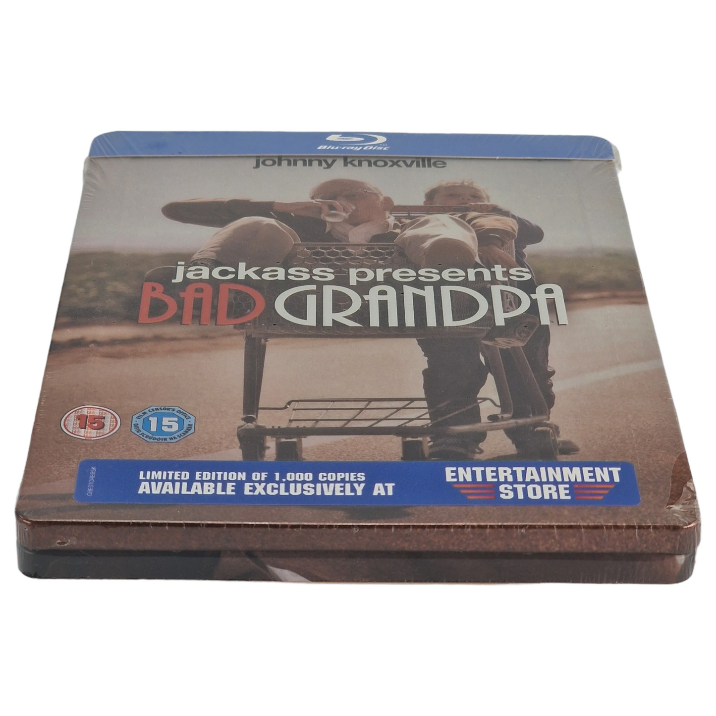 Jackass Presents: Bad Grandpa Blu-ray SteelBook Zavvi Édition limitée 1000 éx Region Free