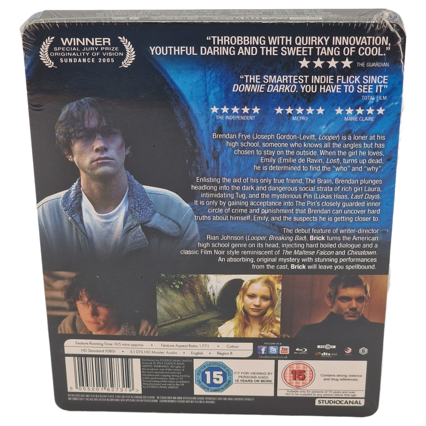 Brick Blu-ray SteelBook Zavvi Édition limitée à 2000 copies Region B