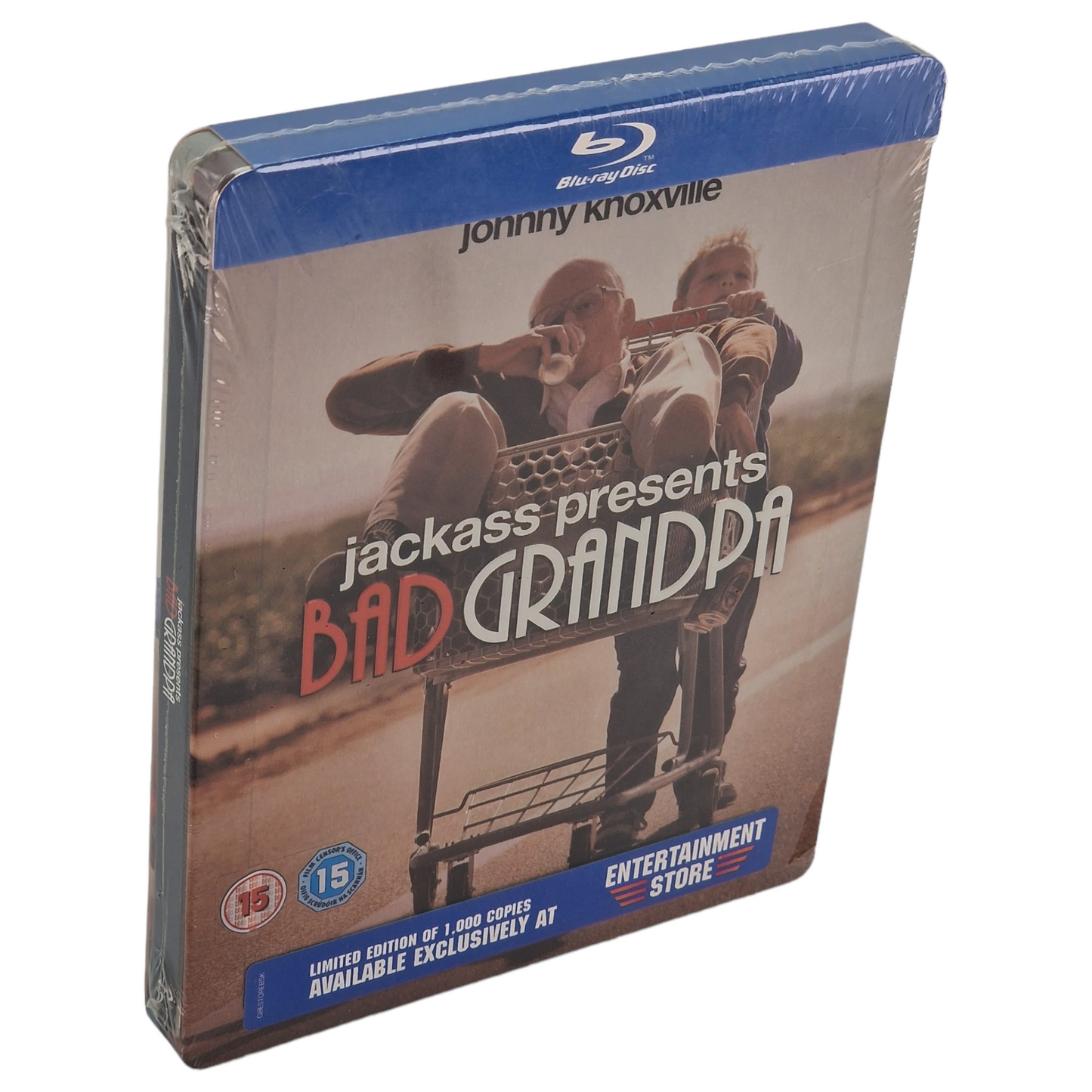 Jackass Presents: Bad Grandpa Blu-ray SteelBook Zavvi Édition limitée 1000 éx Region Free